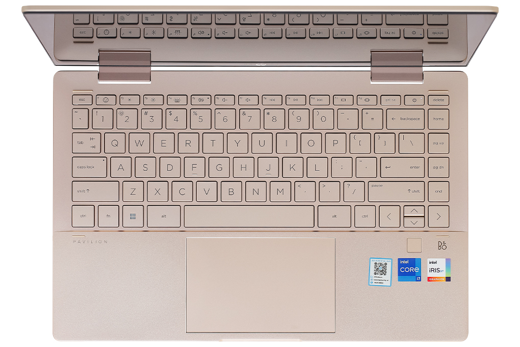 Laptop HP Pavilion X360 14 ek0132TU i7 1255U/16GB/512GB/Touch/Pen/Win11 (7C0W4PA) Màu Vàng