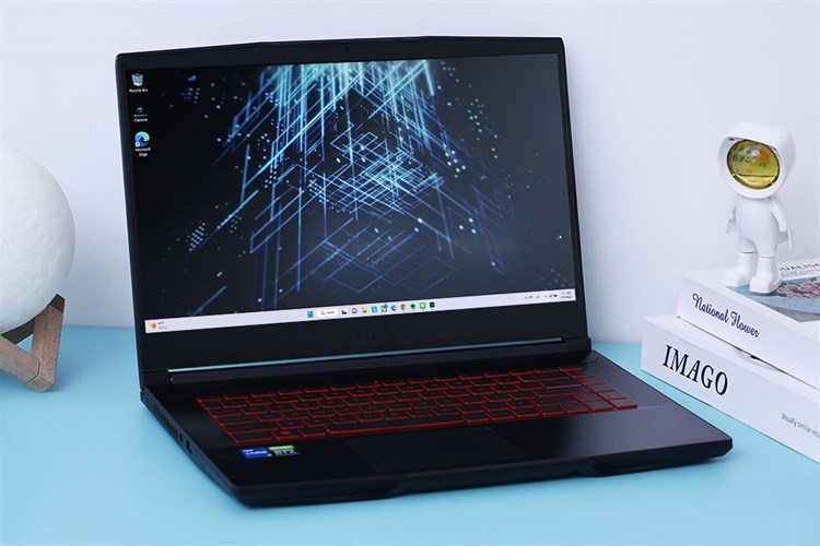 Laptop MSI Gaming GF63 Thin 11UC i5 11400H/8GB/512GB/4GB RTX3050/144Hz/Win11 (1230VN) Màu Đen