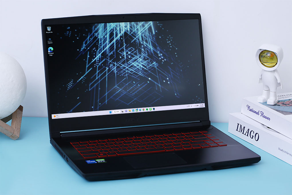 Laptop MSI Gaming GF63 Thin 11UC i5 11400H/8GB/512GB/4GB RTX3050/144Hz/Win11 (1230VN) Màu Đen