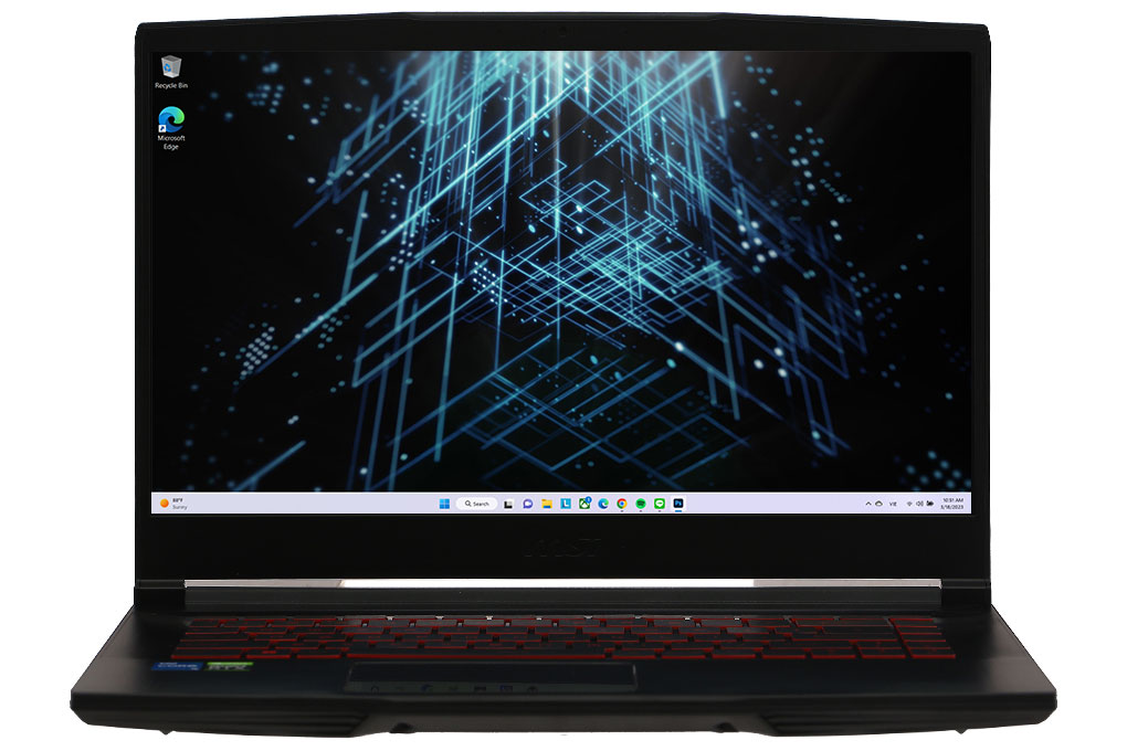 Laptop MSI Gaming GF63 Thin 11UC i5 11400H/8GB/512GB/4GB RTX3050/144Hz/Win11 (1230VN) Màu Đen