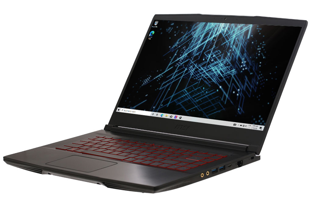 Laptop MSI Gaming GF63 Thin 11SC i5 11400H/8GB/512GB/4GB GTX1650/144Hz/Win11 (664VN) Màu Đen