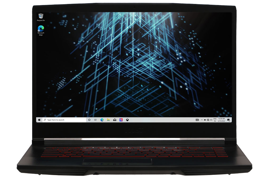 Laptop MSI Gaming GF63 Thin 11SC i5 11400H/8GB/512GB/4GB GTX1650/144Hz/Win11 (664VN) Màu Đen