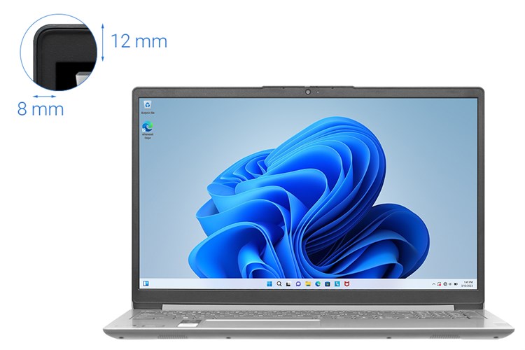 Laptop Lenovo IdeaPad 1 15AMN7 R5 7520U/8GB/256GB/Win11 (82VG0061VN) Màu Xám