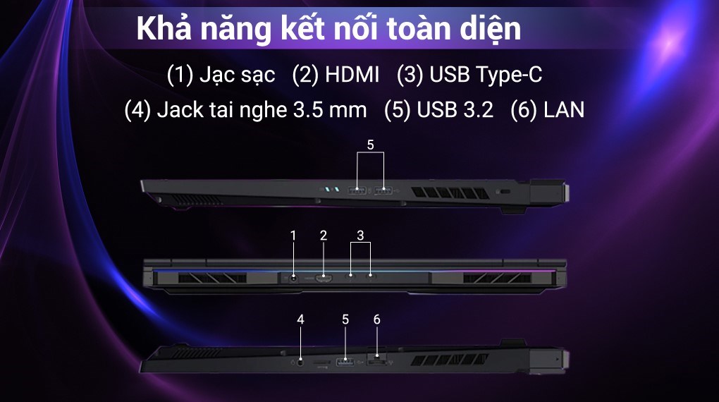 Laptop Acer Predator Helios PH18 71 94SJ i9 13900HX/32GB/2TB/12GB RTX4080/240Hz/Win11 (NH.QKRSV.002)