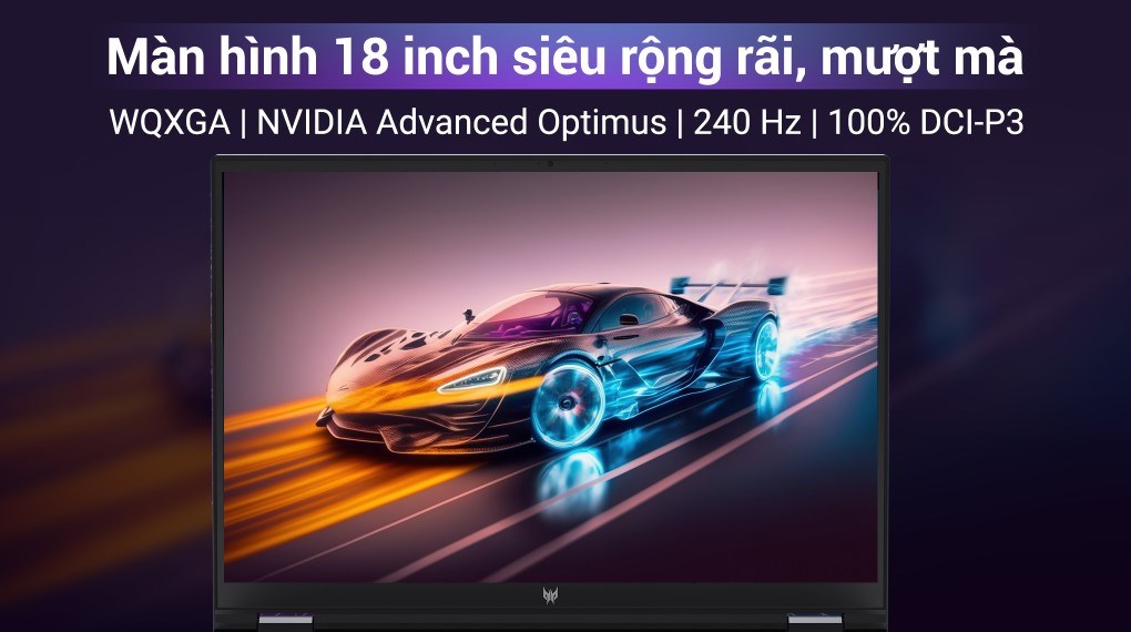 Laptop Acer Predator Helios PH18 71 94SJ i9 13900HX/32GB/2TB/12GB RTX4080/240Hz/Win11 (NH.QKRSV.002)