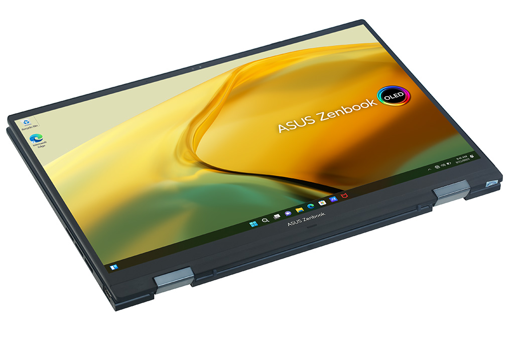Laptop Asus Zenbook 14 Flip OLED UP3404VA i7 1360P/16GB/512GB/Touch/Pen/Cáp/Túi/Win11 (KN039W) - 14