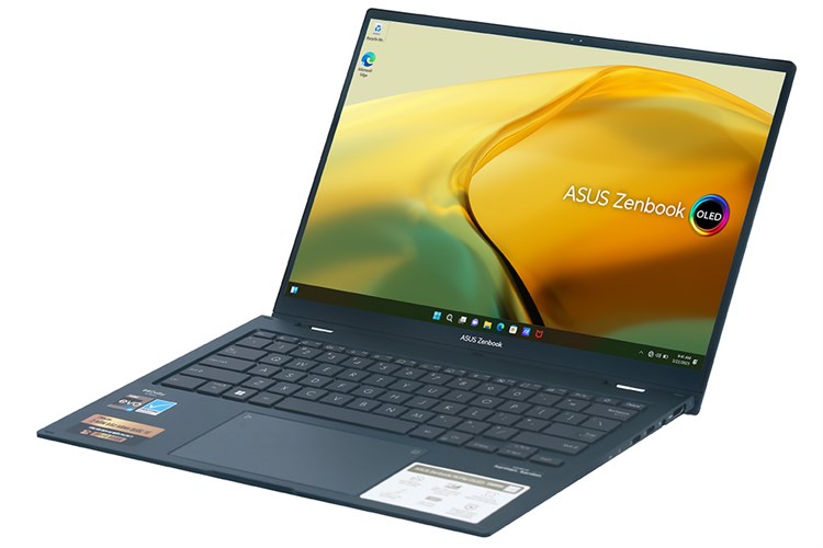 Laptop Asus Zenbook 14 Flip OLED UP3404VA i7 1360P/16GB/512GB/Touch/Pen/Cáp/Túi/Win11 (KN039W) Màu Xanh