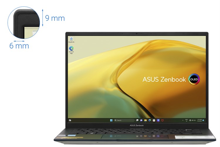 Laptop Asus Zenbook 14 OLED UX3402VA i5 1340P/16GB/512GB/Cáp/Túi/Win11 (KM085W) Màu Xanh