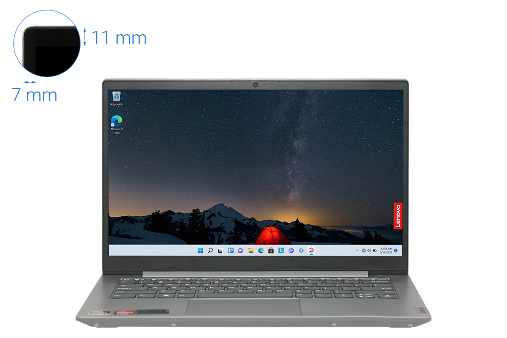 Laptop Lenovo ThinkBook 14 G3 ACL R5 5500U/8GB/512GB/Win11 (21A200R0VN) Màu Xám