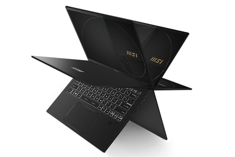 Laptop MSI Summit E14 Flip Evo A12MT i7 1280P/16GB/512GB/Touch/Pen/Túi/Win11 (210VN) Màu Đen