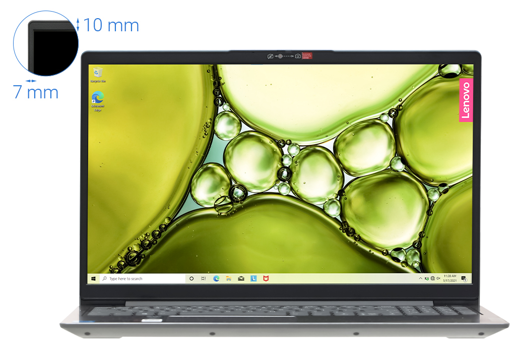 Laptop Lenovo Ideapad 3 15ITL6 i5 1155G7/8GB/512GB/Win11 (82H803CVVN) Màu Xám