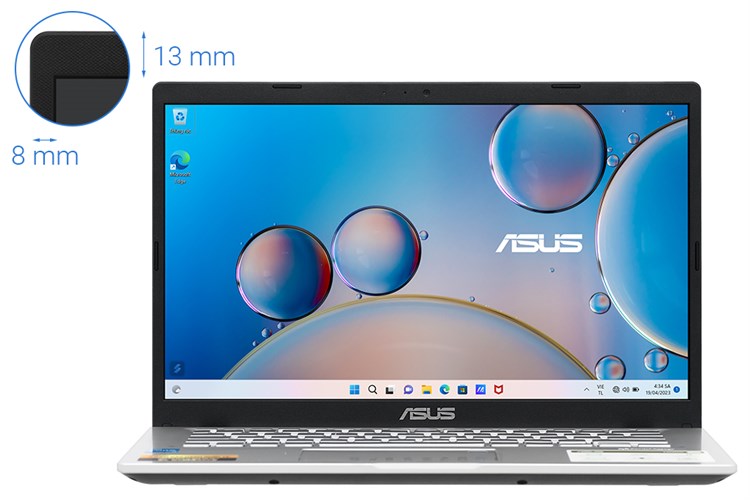 Laptop Asus Vivobook X415EA i3 1115G4/8GB/256GB/Win11 (EK2034W) Màu Bạc
