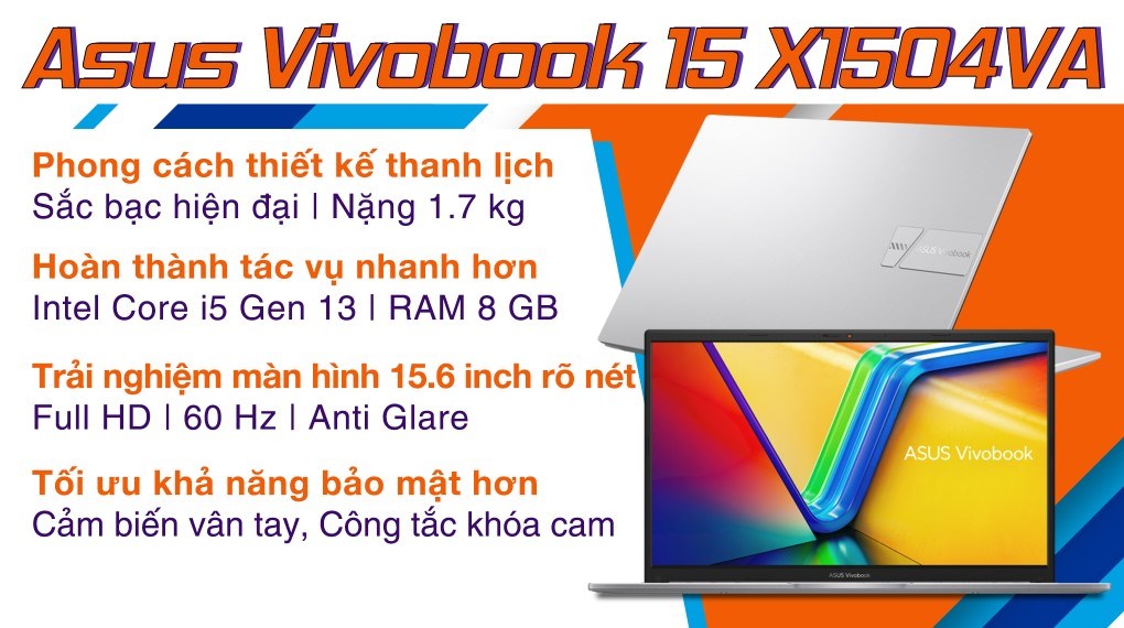 Laptop Asus VivoBook X1502ZA i5 (BQ127W)