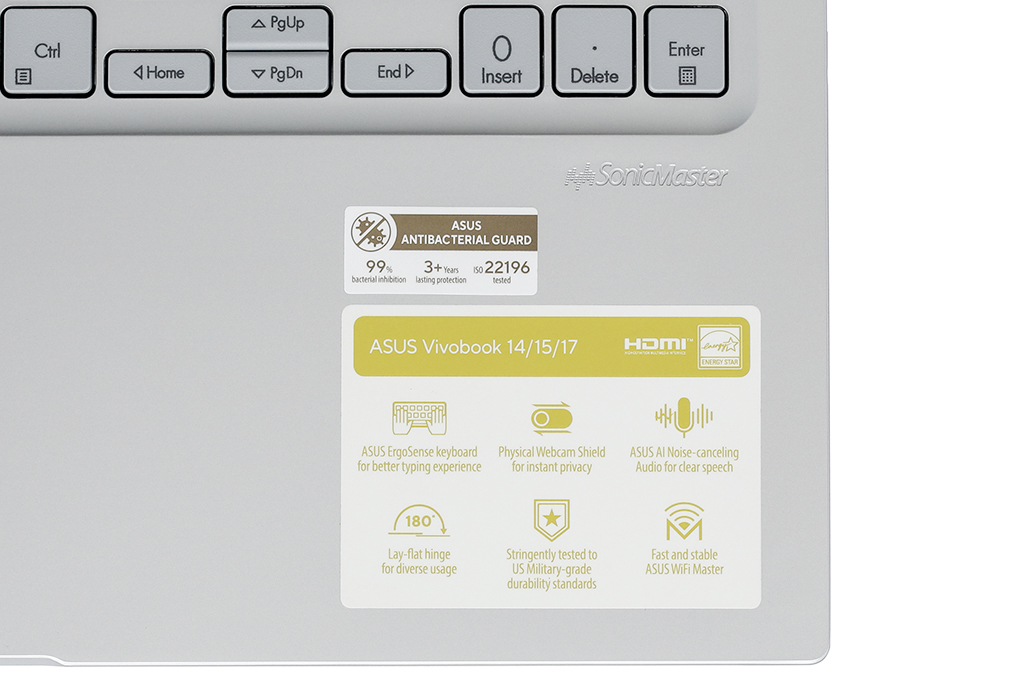 Laptop Asus Vivobook 15 X1504VA i5 1335U/8GB/512GB/Win11 (NJ025W) Màu Bạc