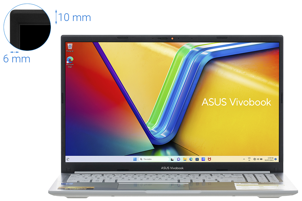 Laptop Asus Vivobook 15 X1504VA i5 1335U/8GB/512GB/Win11 (NJ025W) Màu Bạc