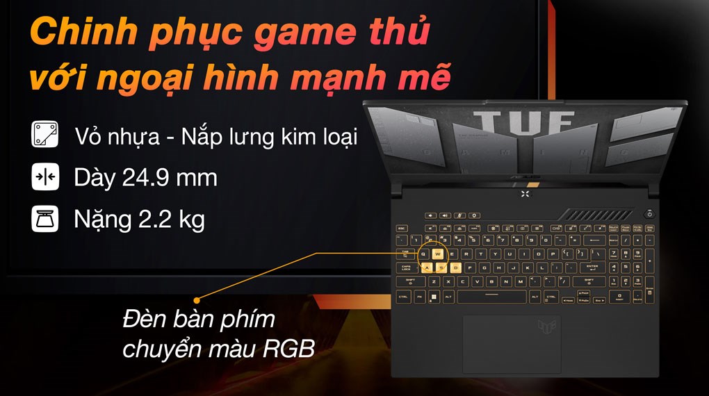 ASUS FX507ZC4: Core i5 12500H/16G/15.6in FHD 144Hz/RTX3050/còn BH 15th - 3