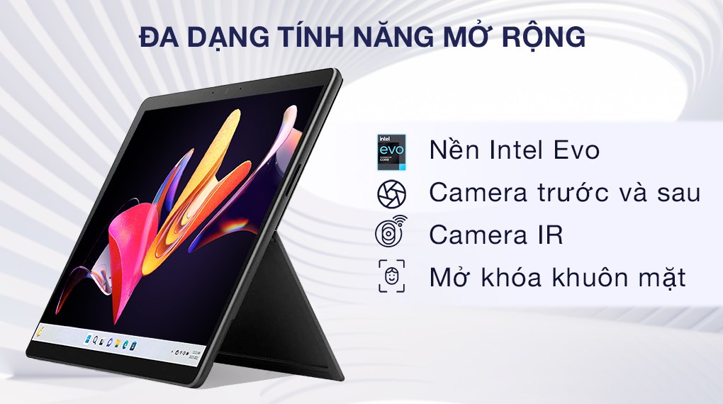 Laptop Surface Pro 9 i7 1255U/16GB/256GB/Touch/120Hz/Win11