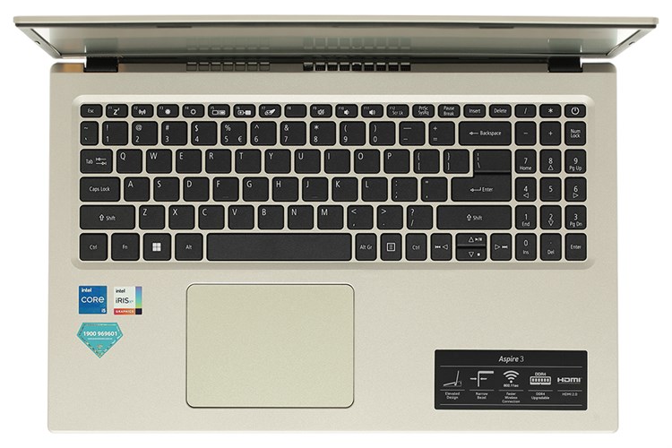 Laptop Acer Aspire 3 A315 58 589K i5 1135G7/8GB/256GB/Win11 (NX.AM0SV.008) Màu Vàng