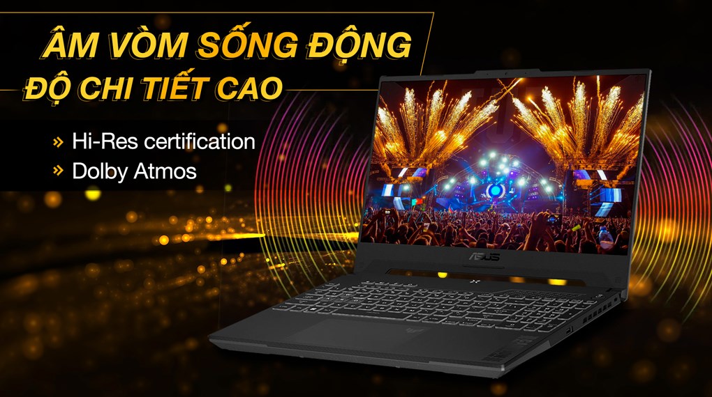 Laptop Asus TUF Gaming F15 FX507VV4 i9 13900H/16GB/512GB/8GB RTX4060/144Hz/Win11 (LP382W)