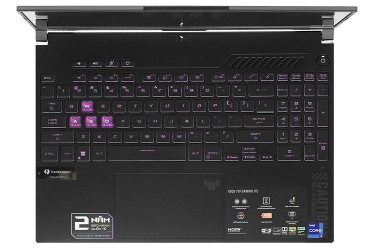 Laptop Asus TUF Gaming F15 FX507VV4 i9 13900H/16GB/512GB/8GB RTX4060/144Hz/Win11 (LP382W) Màu Xám