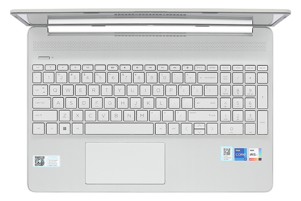 Laptop HP 15s fq5147TU i7 1255U/8GB/512GB/Win11 (7C133PA) Màu Bạc