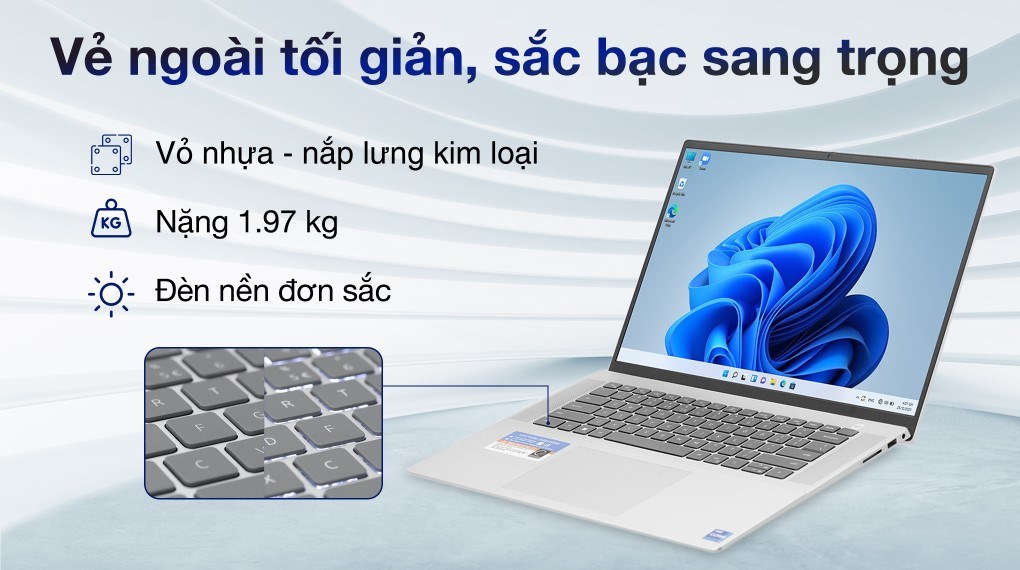 Laptop Dell Inspiron 16 5620 i7 1255U/16GB/512GB/OfficeHS/Win11 (N6I7009W1)