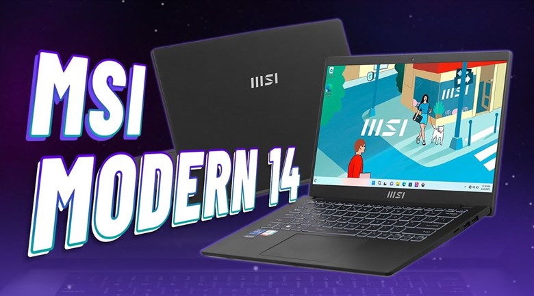 Laptop MSI Modern 14 C13M i7 1355U/16GB/512GB/Win11 (607VN)