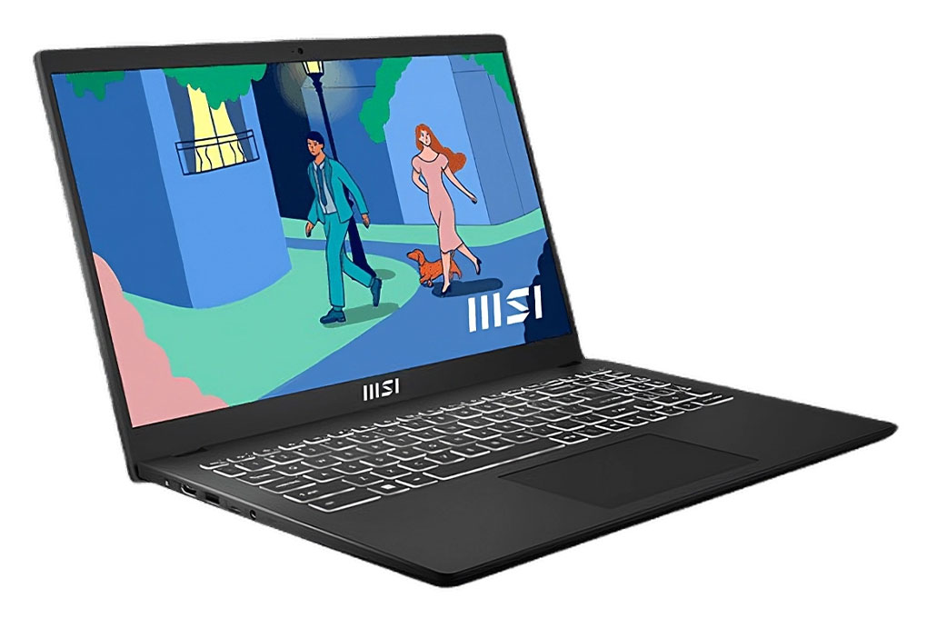 Laptop MSI Modern 15 B13M i5 1335U/8GB/512GB/Win11 (438VN) Màu Đen