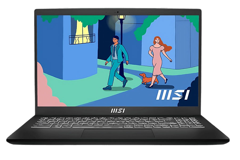 Laptop MSI Modern 15 B13M i5 1335U/8GB/512GB/Win11 (438VN) Màu Đen