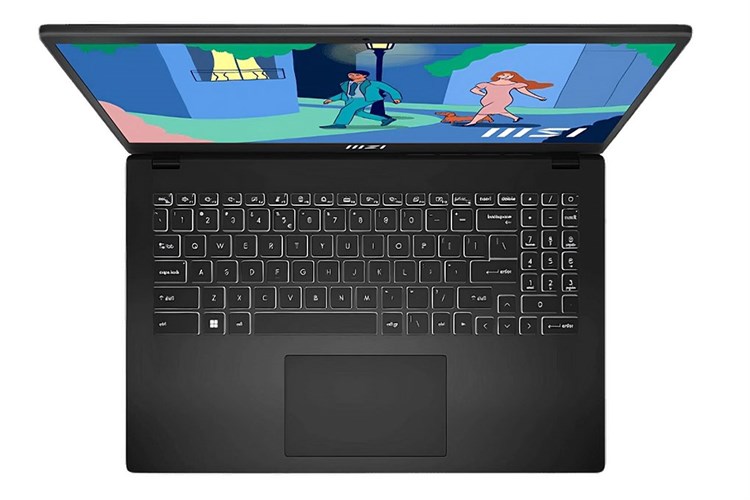 Laptop MSI Modern 15 B13M i5 1335U/8GB/512GB/Win11 (438VN) Màu Đen
