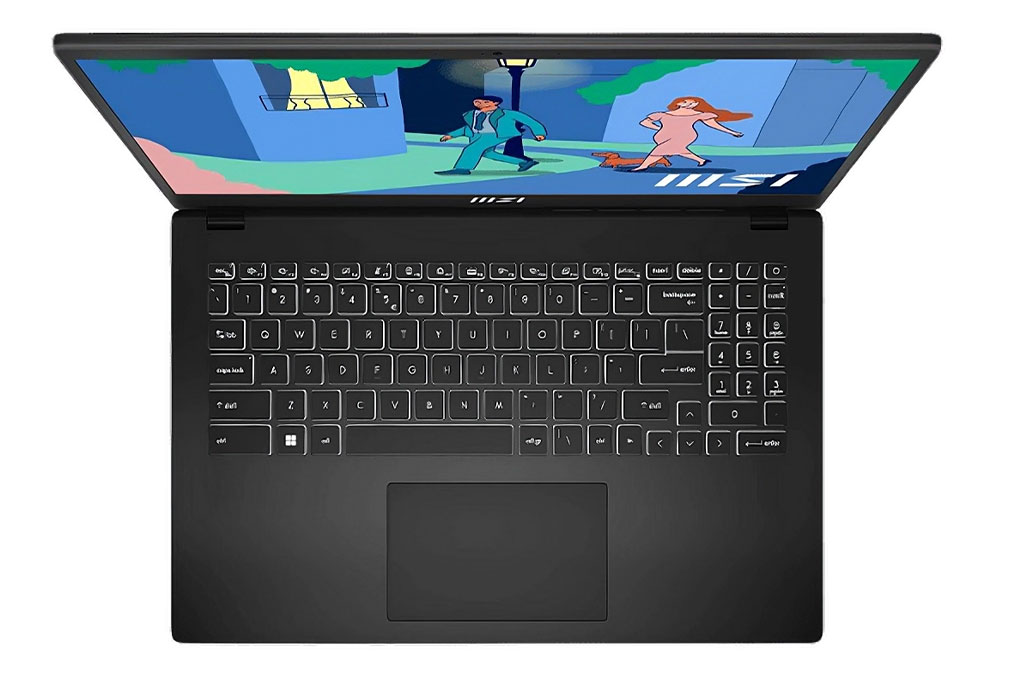 Laptop MSI Modern 15 B13M i5 1335U/8GB/512GB/Win11 (438VN) Màu Đen