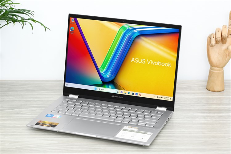 Laptop Asus Vivobook S 14 Flip TP3402VA i9 13900H/16GB/512GB/Touch/Win11 (LZ118W) Màu Bạc