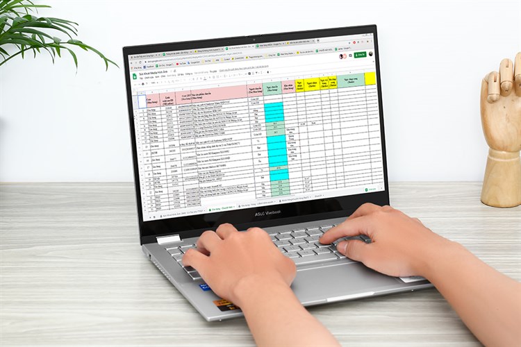 Laptop Asus Vivobook S 14 Flip TP3402VA i9 13900H/16GB/512GB/Touch/Win11 (LZ118W) Màu Bạc