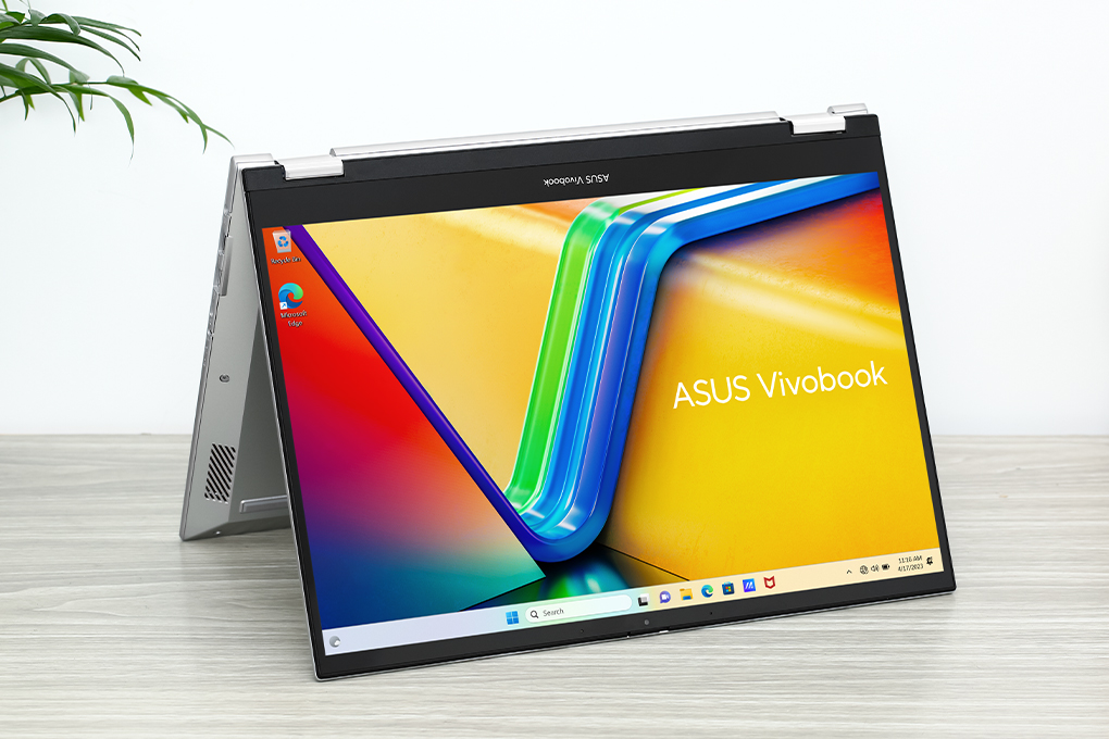 Laptop Asus Vivobook S 14 Flip TP3402VA i9 13900H/16GB/512GB/Touch/Win11 (LZ118W) Màu Bạc