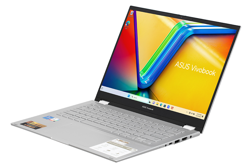 Laptop Asus Vivobook S 14 Flip TP3402VA i9 13900H/16GB/512GB/Touch/Win11 (LZ118W) Màu Bạc