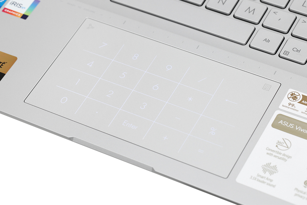 Laptop Asus Vivobook S 14 Flip TP3402VA i9 13900H/16GB/512GB/Touch/Win11 (LZ118W) Màu Bạc