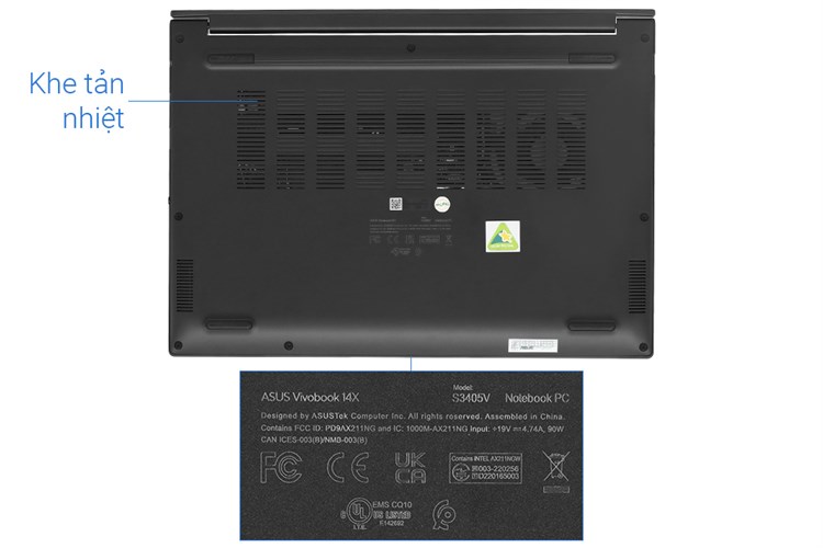 Laptop Asus Vivobook 14X OLED S3405VA i5 13500H/16GB/512GB/Win11 (KM072W) Màu Đen