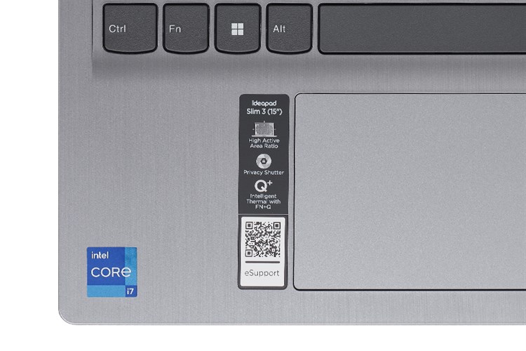 Laptop Lenovo IdeaPad 3 15ITL6 i7 1165G7/8GB/512GB/Win11 (82H803CUVN) Màu Xám