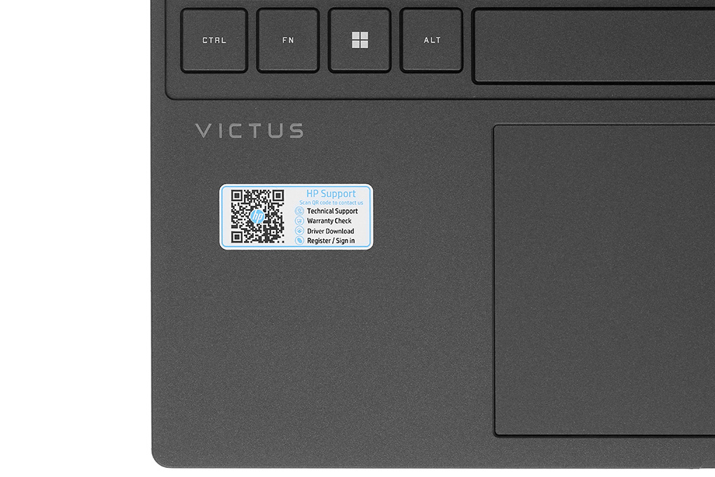 Laptop HP Gaming VICTUS 15 fa0155TX i5 12450H/16GB/512GB/4GB RTX3050/144Hz/Win11 (81P00PA) Màu Đen