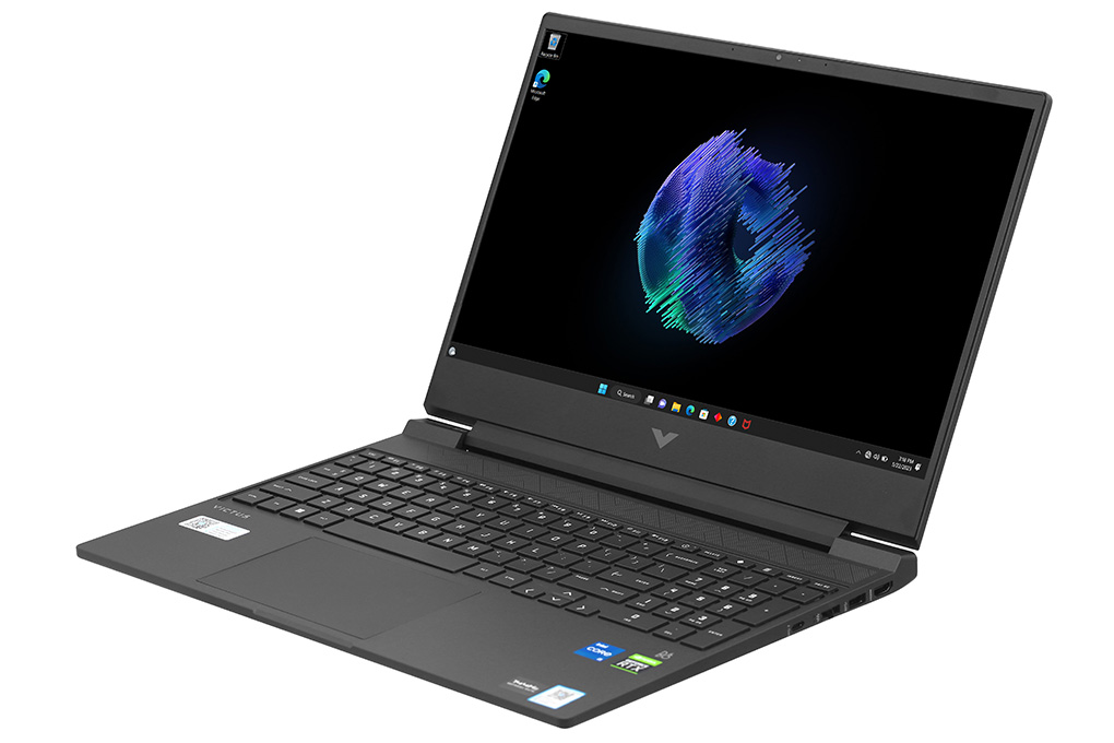 Laptop HP Gaming VICTUS 15 fa0155TX i5 12450H/16GB/512GB/4GB RTX3050/144Hz/Win11 (81P00PA) Màu Đen