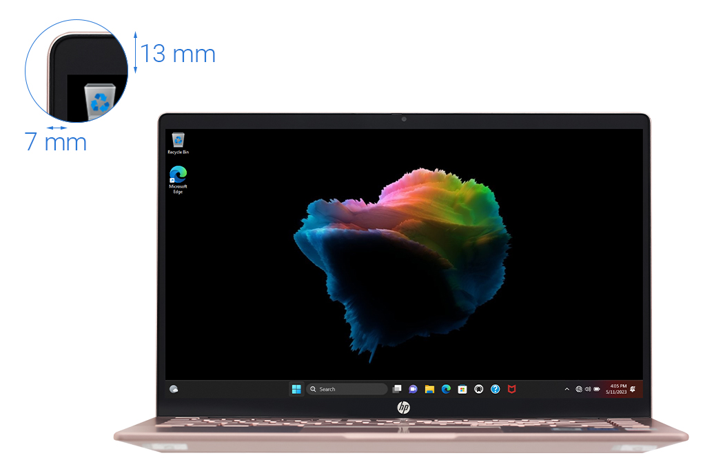 Laptop HP Pavilion X360 14 ek1049TU i5 1335U/16GB/512GB/Touch/Pen/Win11 (80R27PA) Màu Vàng