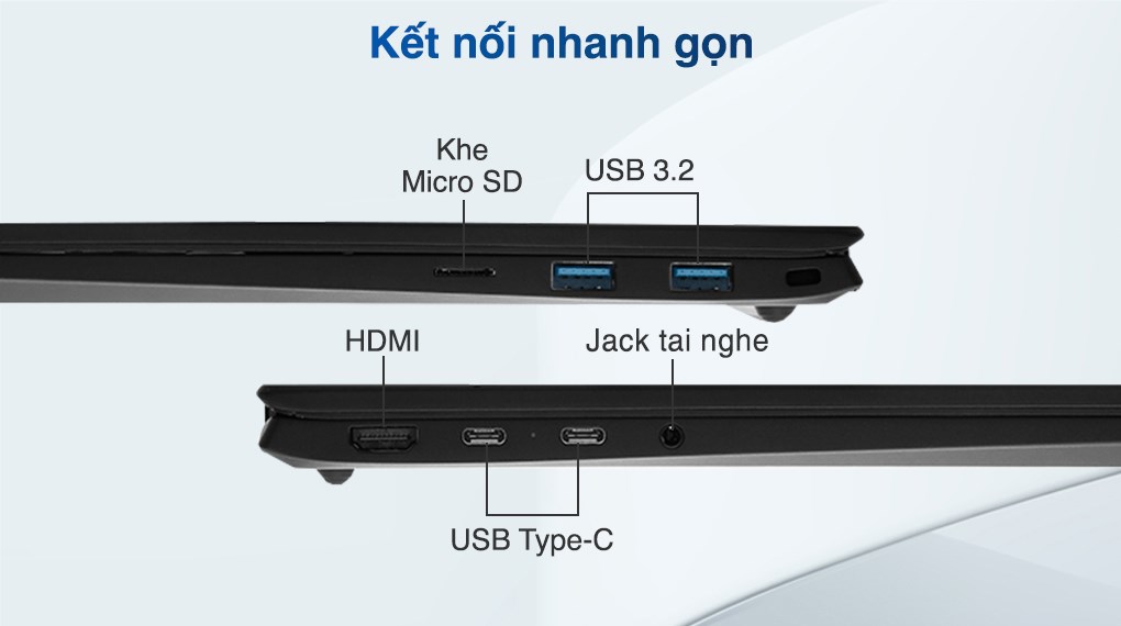 Laptop LG gram 2023 i7 1360P/16GB/512GB/Win11 (14Z90R-G.AH75A5)