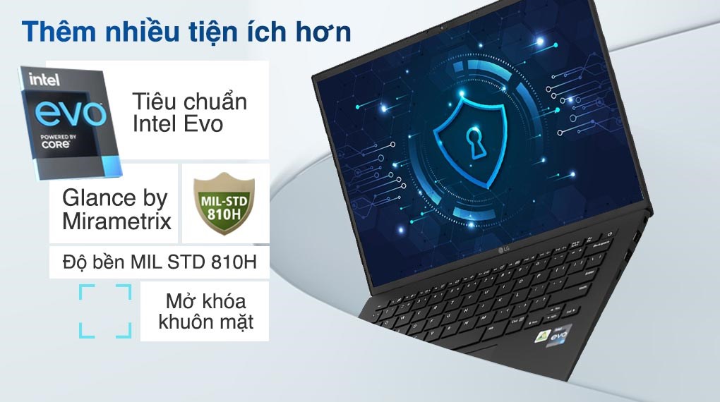 Laptop LG gram 2023 i7 1360P/16GB/512GB/Win11 (14Z90R-G.AH75A5)