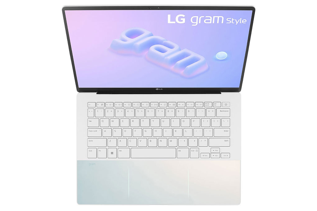 Laptop LG gram Style 2023 i5 1340P/16GB/512GB/90Hz/Win11 (14Z90RS-G.AH54A5) Màu Trắng