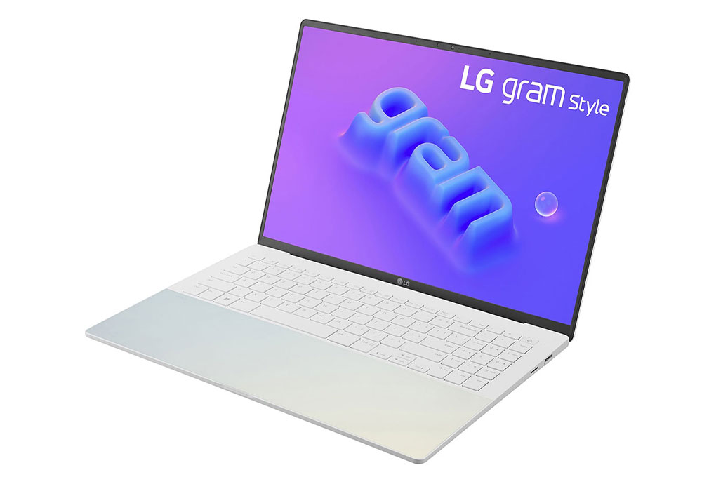 Laptop LG gram Style 2023 i5 1340P/16GB/512GB/120Hz/Win11 (16Z90RS-G.AH54A5) Màu Trắng