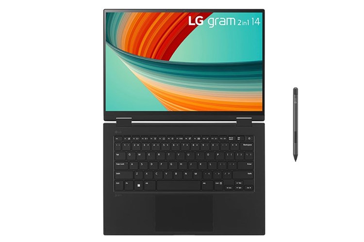 Laptop LG gram 2in1 2023 i5 1340P/16GB/512GB/Touch/Pen/Win11 (14T90R-G.AH55A5) Màu Đen