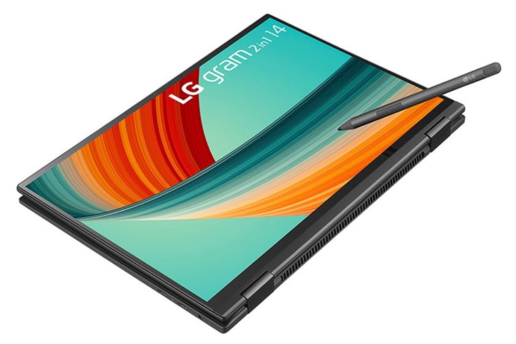 Laptop LG gram 2in1 2023 i5 1340P/16GB/512GB/Touch/Pen/Win11 (14T90R-G.AH55A5) Màu Đen