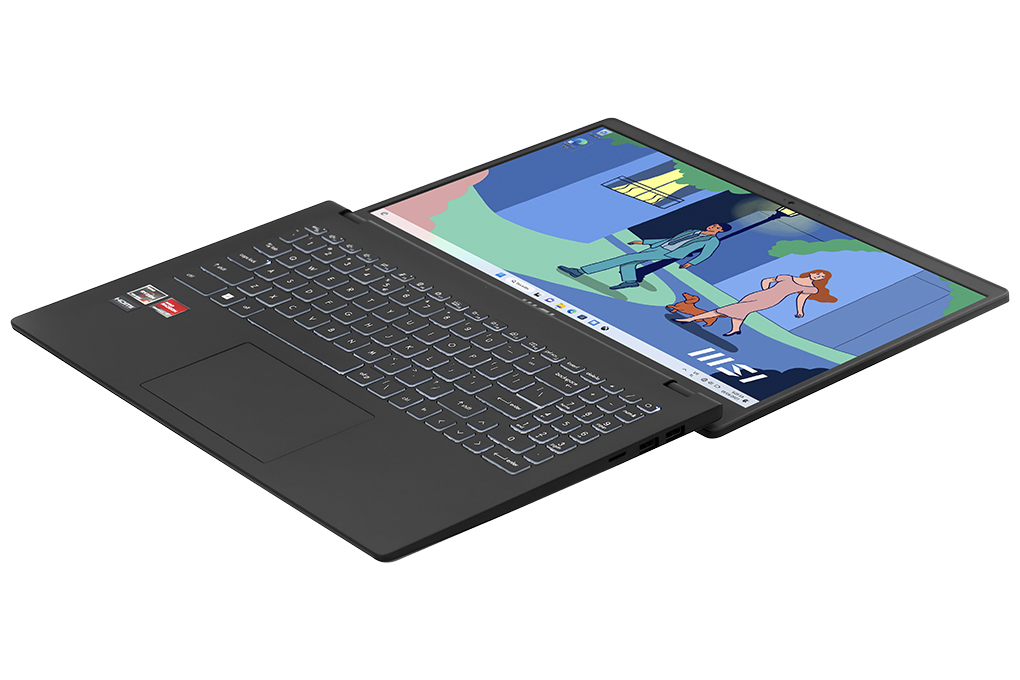 Laptop MSI Modern 15 B7M R5 7530U/16GB/512GB/Win11 (231VN) Màu Đen