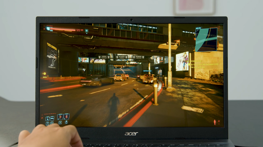 Laptop Acer Aspire 7 Gaming A715 76G 5132 i5 12450H (NH.QMESV.002) - Chơi Game