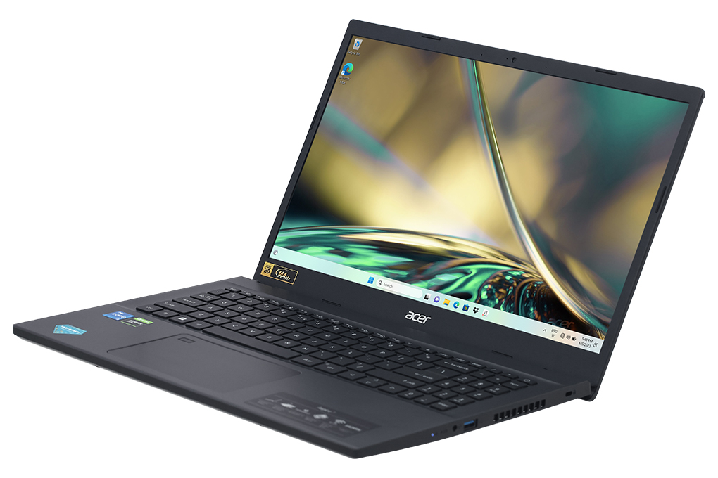Laptop Acer Aspire 7 Gaming A715 76G 5132 i5 12450H/8GB/512GB/4GB GTX1650/144Hz/Win11 (NH.QMESV.002) Màu Đen